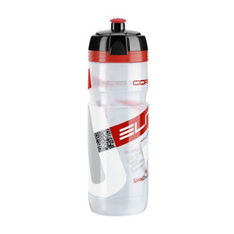 ELITE фляга - SUPERCORSA 750 ml - прозорий/червоний