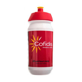 фляга - COFIDIS 2018 550 ml - білі/червоний