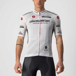 CASTELLI джерсі з коротким рукавом - GIRO D'ITALIA 2021 - білі