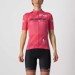 CASTELLI джерсі з коротким рукавом - GIRO D'ITALIA 2021 W - рожевий