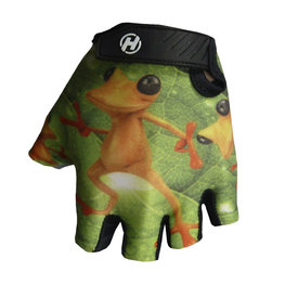 HAVEN рукавички без пальців - DREAM KIDS - чорний/помаранчевий/зелений