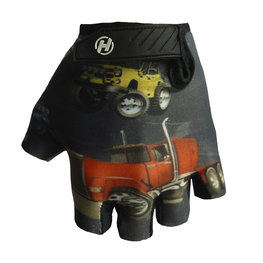 HAVEN рукавички без пальців - DREAM KIDS - червоний/жовтий/чорний