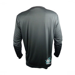 HAVEN літній трикотаж з довгим рукавом - NAVAHO LONG MTB - білі/чорний