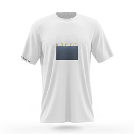 NU. BY HOLOKOLO футболка з коротким рукавом - CURIOSITY - білі/синій