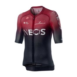 CASTELLI джерсі з коротким рукавом - INEOS 2020 - чорний/червоний