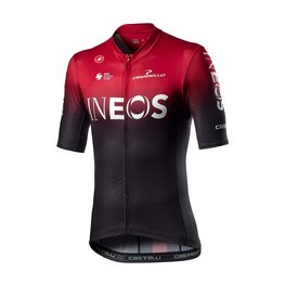 CASTELLI джерсі з коротким рукавом - INEOS 2020 - червоний/чорний