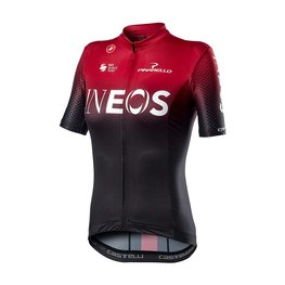 CASTELLI джерсі з коротким рукавом - INEOS 2020 LADY - чорний/червоний