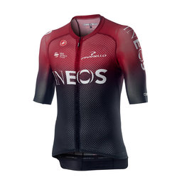 CASTELLI джерсі з коротким рукавом - TEAM INEOS 2019 - чорний/червоний