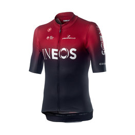 CASTELLI джерсі з коротким рукавом - TEAM INEOS 2019 - чорний/червоний