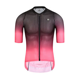 MONTON джерсі з коротким рукавом - SPACE - чорний/червоний