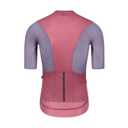 MONTON джерсі з коротким рукавом - CHECHEN - червоний/фіолетовий