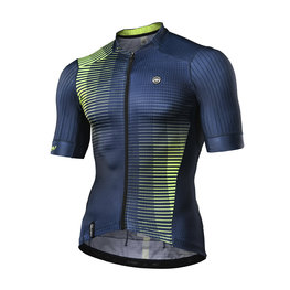 MONTON джерсі з коротким рукавом - FLEETING - чорний/жовтий