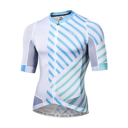 MONTON джерсі з коротким рукавом - TRAFICCO - білі/синій