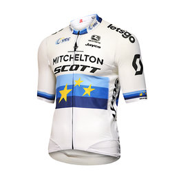 GIORDANA джерсі з коротким рукавом - MITCHELTON-SCOTT '19 - синій/білі