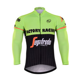 літній трикотаж з довгим рукавом - TREK 2017 SUMMER - жовтий/чорний