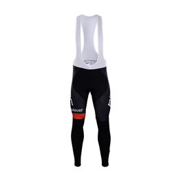 довгі штани з підтяжками - BMC 2018 WINTER - червоний/чорний