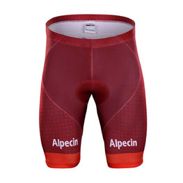 шорти без нагрудника - KATUSHA 2018 - бордо/червоний