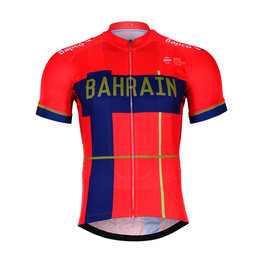 BONAVELO джерсі з коротким рукавом - BAHRAIN MERIDA 2019 - синій/червоний