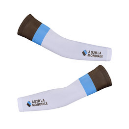 BONAVELO гетри для рук - AG2R 2020 - білі/синій/коричневий