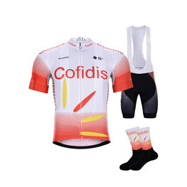 BONAVELO мега набори - COFIDIS 2020 - чорний/білі/червоний