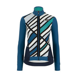 SANTINI зимова футболка з довгим рукавом - CORAL RAGGIO LADY - синій