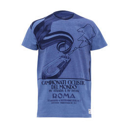 SANTINI футболка з коротким рукавом - UCI STORY - синій/багатоколірний