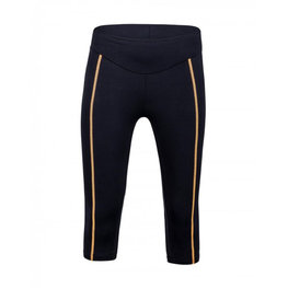 SANTINI шорти 3/4 довжини без нагрудника - WORUN LADY - помаранчевий/чорний