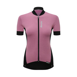 SANTINI джерсі з коротким рукавом - BRIO LADY  - рожевий/чорний