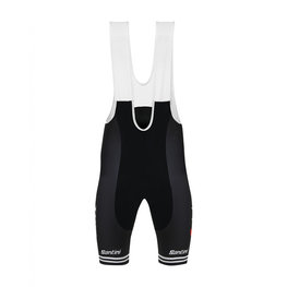 SANTINI нагрудні шорти - TREK 2019 PRIME - білі/чорний