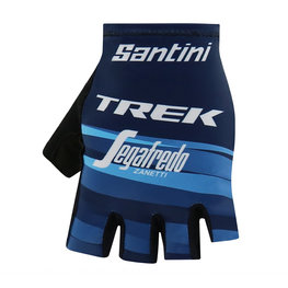 SANTINI рукавички без пальців - TREK 2019 RACE LADY - чорний/синій