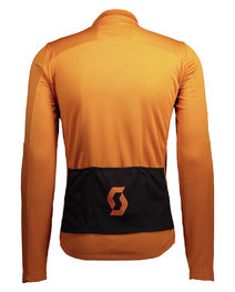 SCOTT подовжена куртка - RC WARM HYBRID WB - чорний/помаранчевий