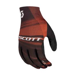 SCOTT рукавички з довгими пальцями - RC PRO LF - білі/червоний/чорний