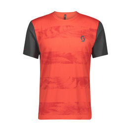 SCOTT джерсі з коротким рукавом - TRAIL FLOW - червоний