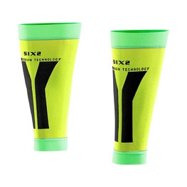 SIX2 гетри до колін - CALF - жовтий/зелений