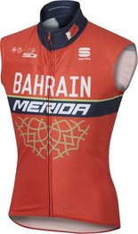 SPORTFUL жилет - BAHRAIN MERIDA 2017 - чорний/червоний
