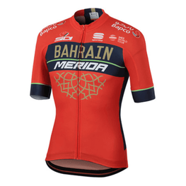 SPORTFUL джерсі з коротким рукавом - BAHRAIN MERIDA 2018 - синій/червоний