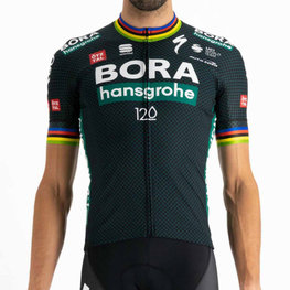 SPORTFUL джерсі з коротким рукавом - BORA HANSGROHE 2021  - сірий/зелений