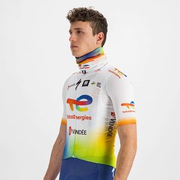 SPORTFUL краватка - TOTAL ENERGIES 2022 - помаранчевий/білі/синій/жовтий