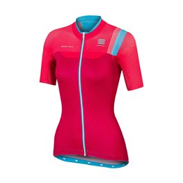 SPORTFUL джерсі з коротким рукавом - BODYFIT PRO LADY - рожевий/бірюза