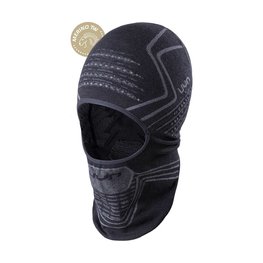 UYN балаклава - FUSYON MERINO - чорний/сірий