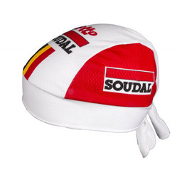 бандана - LOTTO SOUDAL 2019 - білі/червоний