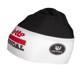 шапка - LOTTO SOUDAL 2019 - білі/чорний