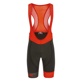 нагрудні шорти - LEGEND - чорний/червоний