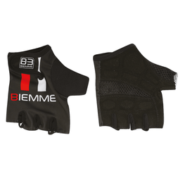 рукавички без пальців - STRAPS - білі/чорний/червоний