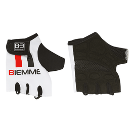 рукавички без пальців - STRAPS - червоний/білі/чорний